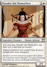 Masako the Humorless - Champions of Kamigawa