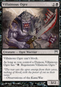 Villainous Ogre - Champions of Kamigawa