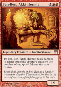 Ben-Ben, Akki Hermit - Champions of Kamigawa