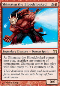 Shimatsu the Bloodcloaked - Champions of Kamigawa