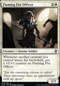 Flaming Fist Officer - Commander Legends: Battle for Baldur's Gate