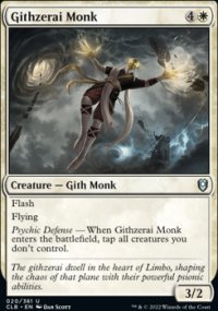 Githzerai Monk - Commander Legends: Battle for Baldur's Gate