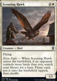 Scouting Hawk - Commander Legends: Battle for Baldur's Gate