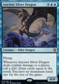 Ancient Silver Dragon 1 - Commander Legends: Battle for Baldur's Gate