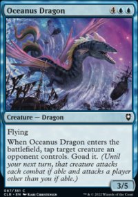 Oceanus Dragon - Commander Legends: Battle for Baldur's Gate