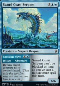 Sword Coast Serpent - Commander Legends: Battle for Baldur's Gate