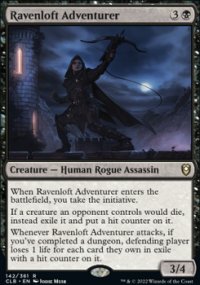 Ravenloft Adventurer - Commander Legends: Battle for Baldur's Gate