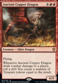 Ancient Copper Dragon 1 - Commander Legends: Battle for Baldur's Gate