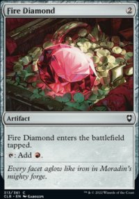Fire Diamond 1 - Commander Legends: Battle for Baldur's Gate