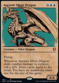 Ancient Silver Dragon - Commander Legends: Battle for Baldur's Gate