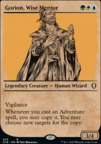 Gorion, Wise Mentor - Commander Legends: Battle for Baldur's Gate