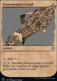 Stonespeaker Crystal - Commander Legends: Battle for Baldur's Gate