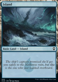 Island - Commander Legends: Battle for Baldur's Gate