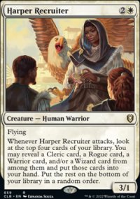 Harper Recruiter - Commander Legends: Battle for Baldur's Gate