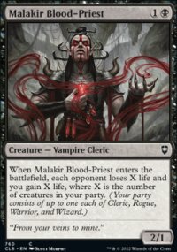 Malakir Blood-Priest - Commander Legends: Battle for Baldur's Gate