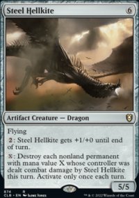Steel Hellkite - Commander Legends: Battle for Baldur's Gate