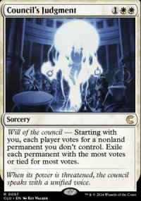 Council's Judgment - Ravnica: Clue Edition