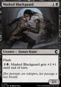 Masked Blackguard - Ravnica: Clue Edition