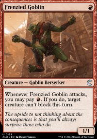 Frenzied Goblin - Ravnica: Clue Edition