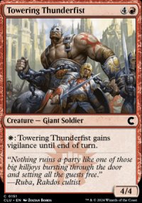 Towering Thunderfist - Ravnica: Clue Edition