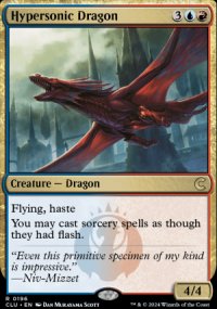 Hypersonic Dragon - Ravnica: Clue Edition