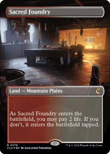 Sacred Foundry - Ravnica: Clue Edition