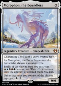 Morophon, the Boundless 1 - Commander Masters