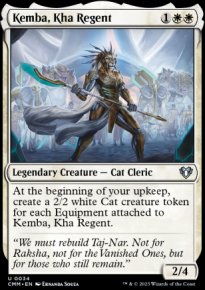 Kemba, Kha Regent 1 - Commander Masters