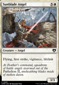 Sunblade Angel - Commander Masters