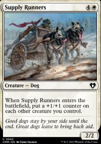 Supply Runners - Commander Masters