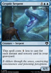 Cryptic Serpent - Commander Masters