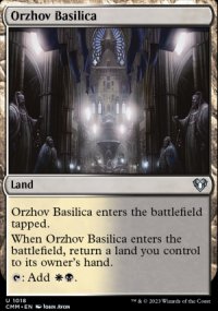 Orzhov Basilica - Commander Masters