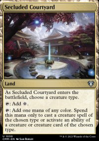 Secluded Courtyard - Commander Masters