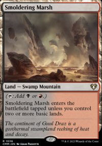 Smoldering Marsh - Commander Masters