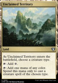 Unclaimed Territory - Commander Masters