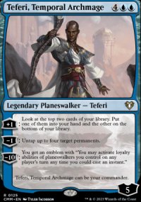 Teferi, Temporal Archmage 1 - Commander Masters