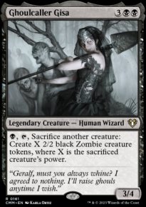 Ghoulcaller Gisa 1 - Commander Masters