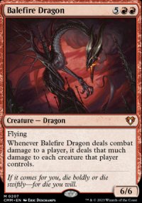 Balefire Dragon 1 - Commander Masters