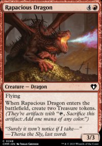 Rapacious Dragon - Commander Masters