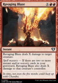 Ravaging Blaze - Commander Masters