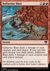Sulfurous Blast - Commander Masters