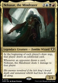 Nekusar, the Mindrazer - Commander Masters