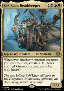 Sek'Kuar, Deathkeeper 1 - Commander Masters