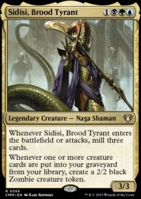 Sidisi, Brood Tyrant 1 - Commander Masters