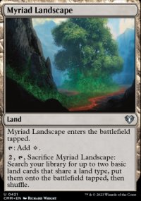 Myriad Landscape - Commander Masters