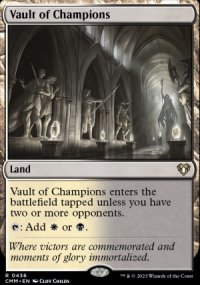 Vault of Champions 1 - Commander Masters