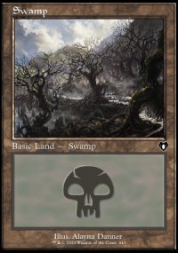 Swamp - Commander Masters