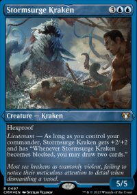 Stormsurge Kraken - Commander Masters
