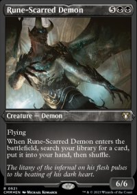 Rune-Scarred Demon 2 - Commander Masters
