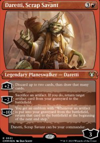 Daretti, Scrap Savant - Commander Masters